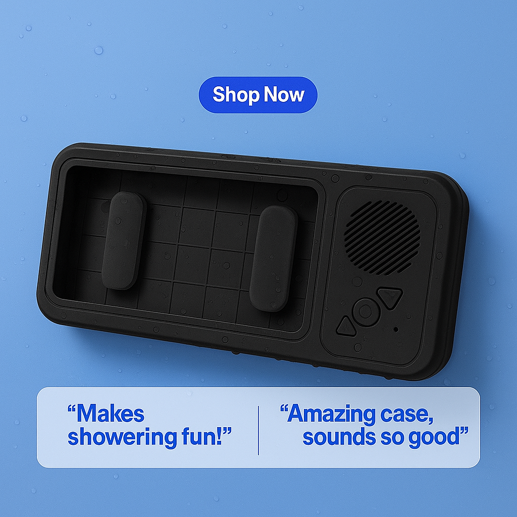 Ripple Box Waterproof Mobile Phone Case Bluetooth Speaker