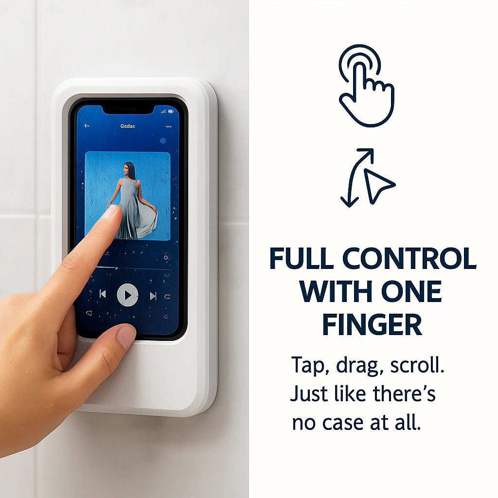 Ripple Box Waterproof Shower Phone Case