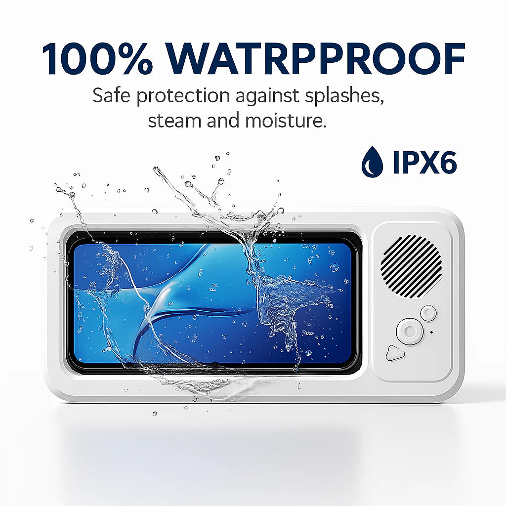 Ripple Box Waterproof Shower Phone Case